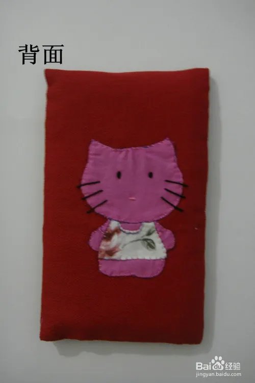 手缝kitty猫手机套