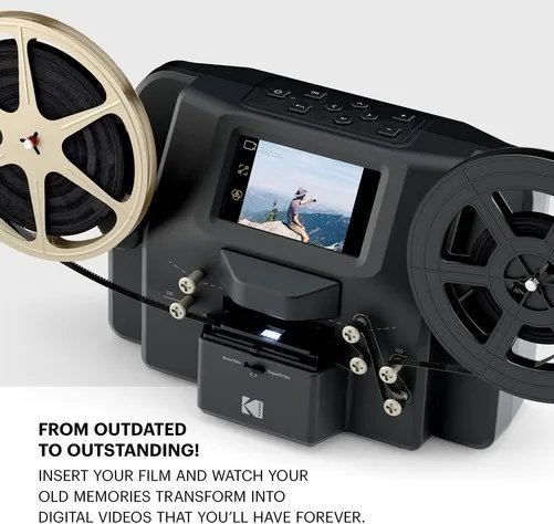 胶片党的福音 柯达授权商推出4mm胶片扫描仪