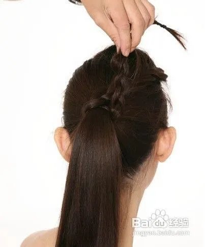 法式麻花辫的编法