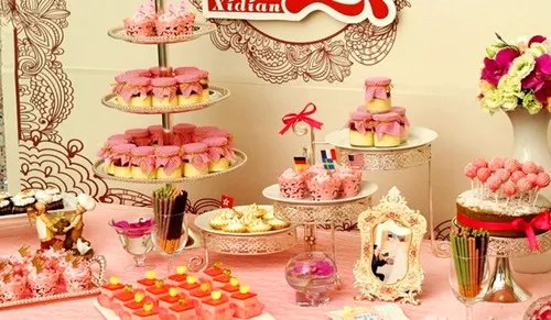 婚礼甜品台布置创意分享 如何布置好看又省钱的甜品台