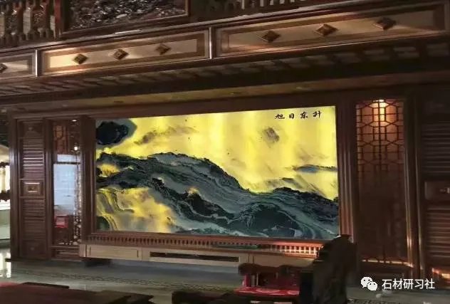 山水画大理石背景如何搭配设计？看案例