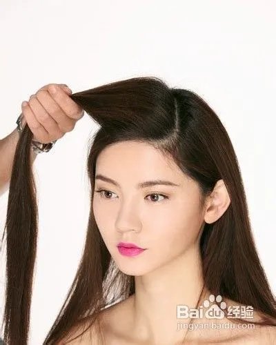 法式麻花辫的编法