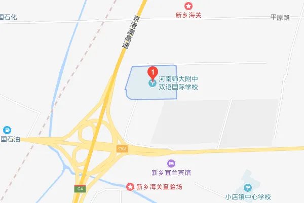 新乡市河师大附中分校具体位置在哪里?