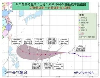 “山竹”台风会经过粤西吗？