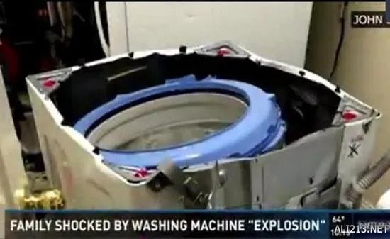 炸上瘾了？三星洗衣机爆炸惊动美国政府 犹如战争现场