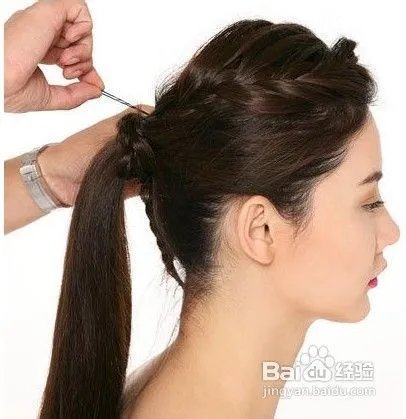 法式麻花辫的编法