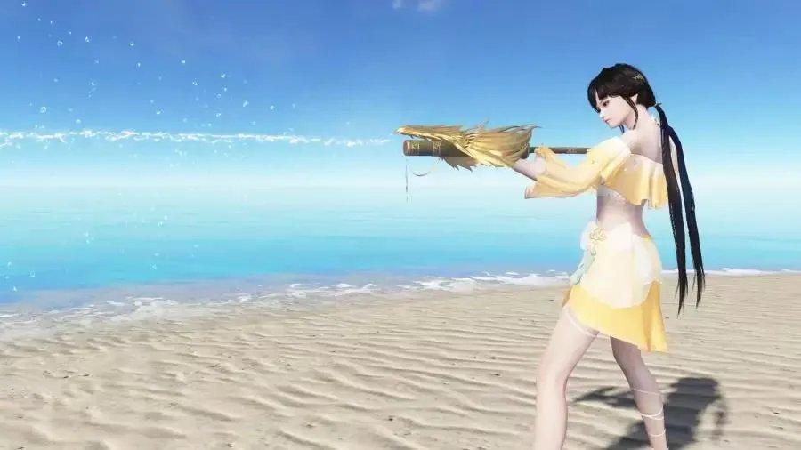 《天涯明月刀》2019泳装浪花一朵朵外观预览