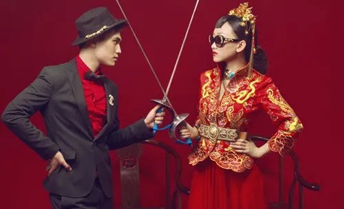 古装婚纱照片图片大全  拍古装婚纱照的姿势