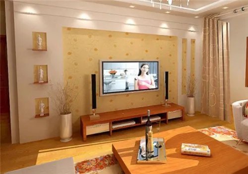 壁纸电视墙设计要点  壁纸电视墙打造美美的家