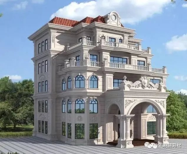 这些全石材别墅设计，每一栋都是精品