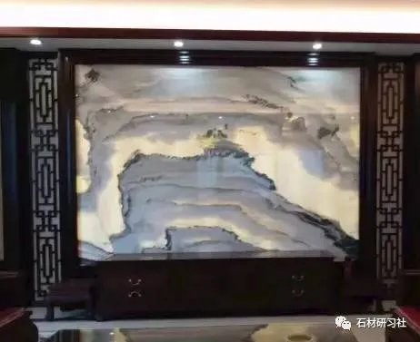山水画大理石背景如何搭配设计？看案例