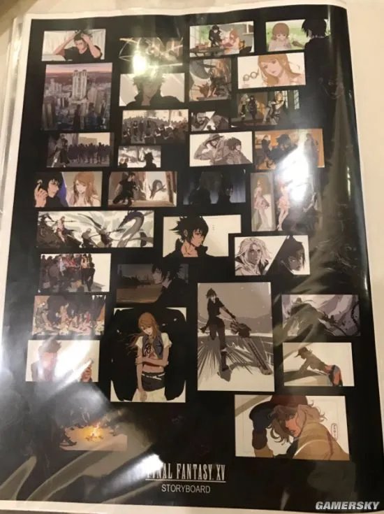 《最终幻想13V/15》官方原画曝光：到处都是史黛拉