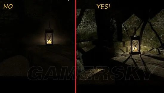 《上古卷轴5》光照修改器效果一览与用法 上古卷轴5光照修改器怎么用