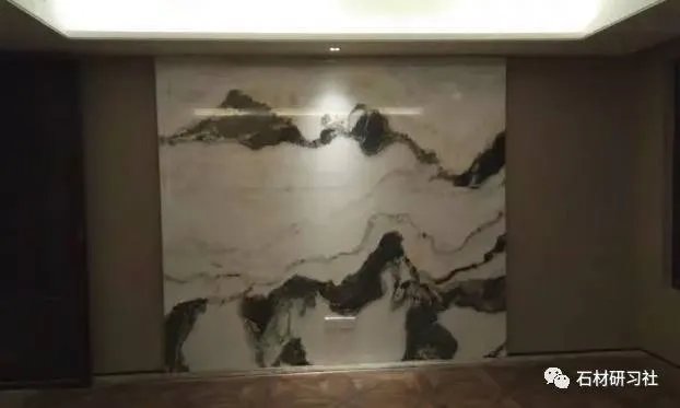 山水画大理石背景如何搭配设计？看案例