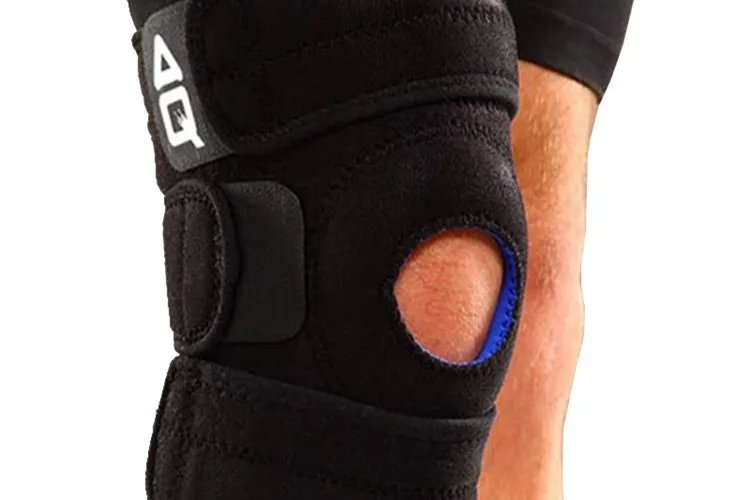 髌骨护膝正确佩戴图