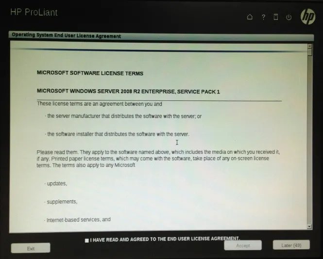 怎么安装惠普服务器操作系统