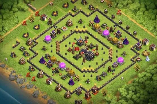 部落冲突2018什么九本神阵好用