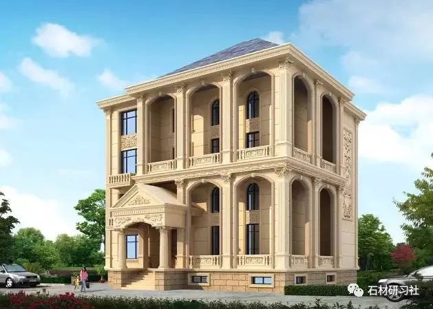 这些全石材别墅设计，每一栋都是精品