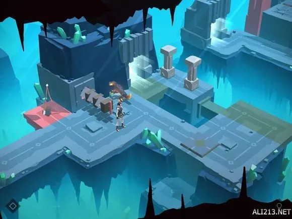 《劳拉GO》水晶洞穴通过玩法 火焰洞穴水晶洞穴怎么过