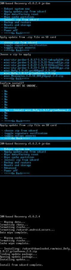 MoTo DEFY+/ME525刷MIUI刷机教程