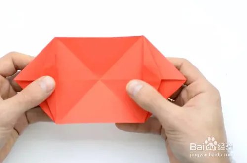 用一毛钱一张的彩纸如何折叠八脚大闸蟹