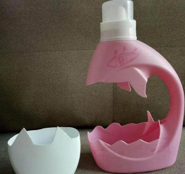 洗衣液瓶子做花盆制作方法图片
