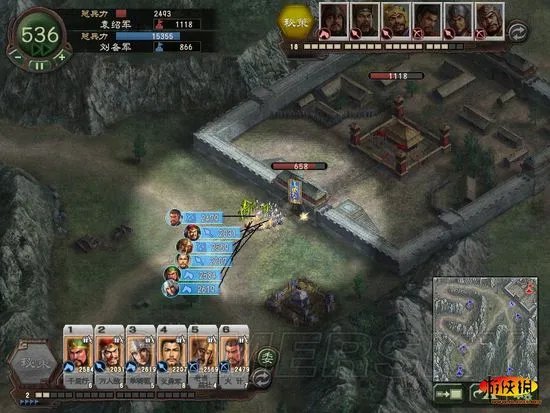 《三国志12》经验分享之攻城