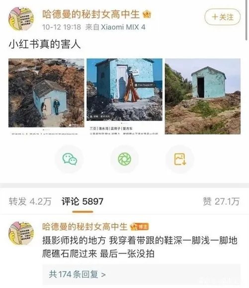 明星吐槽小红书滤镜害人：当事人回应来了