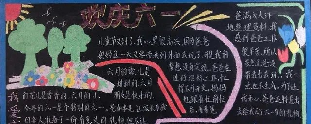 六一板报设计内容