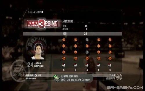 X360《NBA LIVE08》操作详细讲解