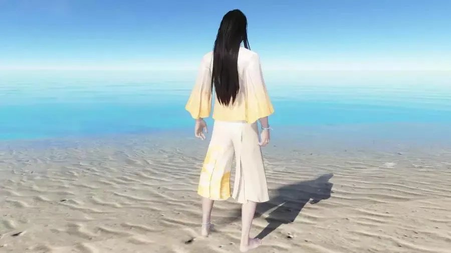 《天涯明月刀》2019泳装浪花一朵朵外观预览