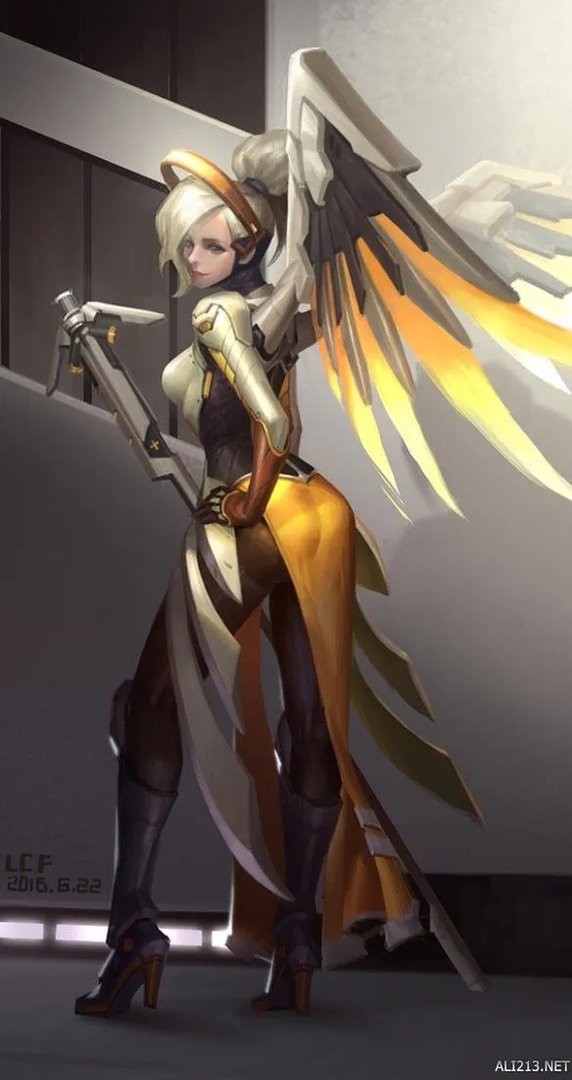 《守望先锋》天使精彩美图欣赏 就要这样的黑丝屁股