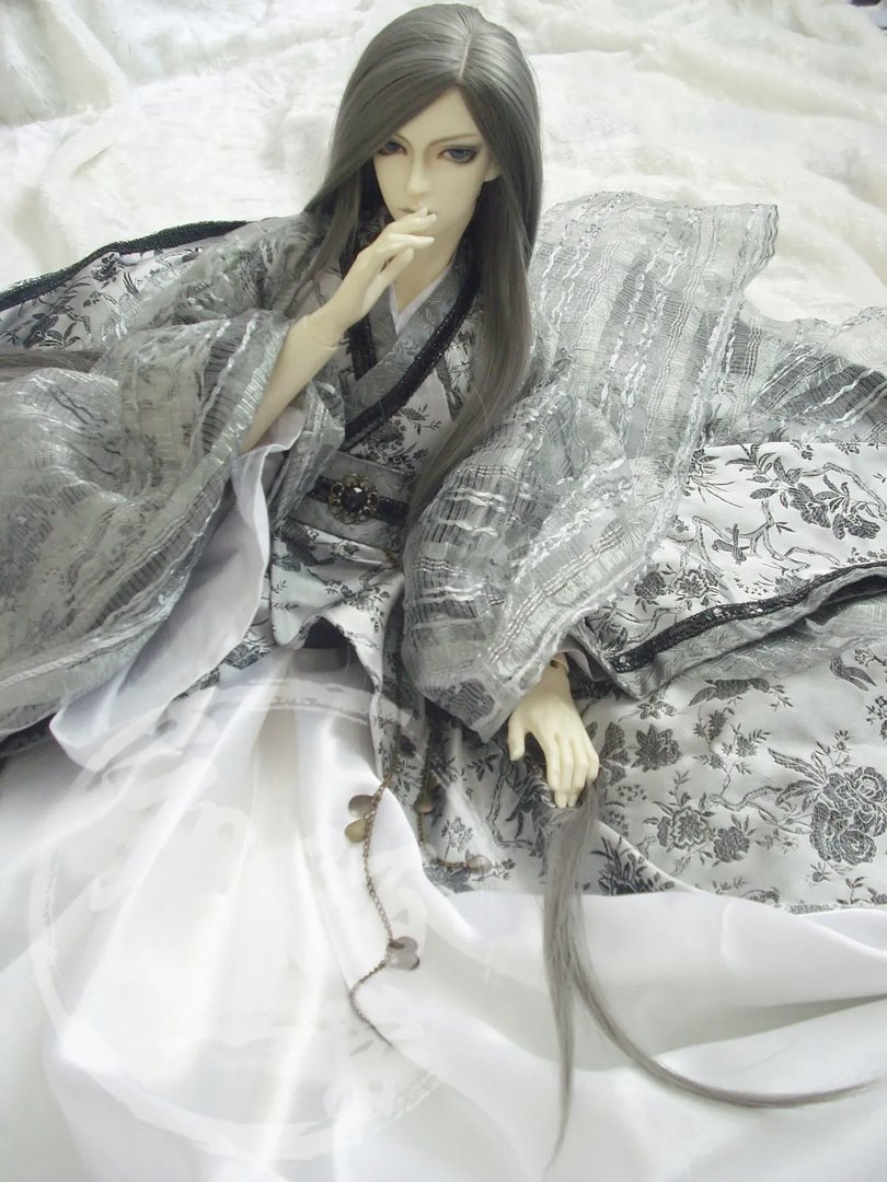 古装男SD娃娃图片