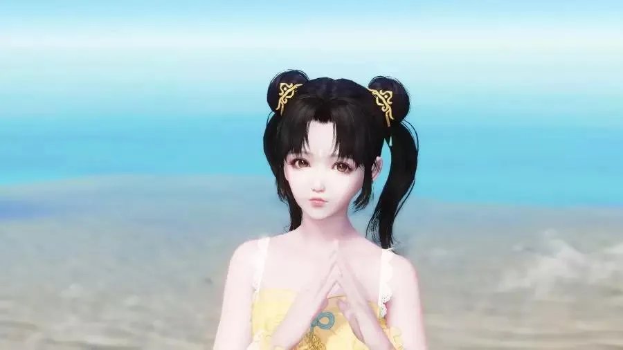 《天涯明月刀》2019泳装浪花一朵朵外观预览