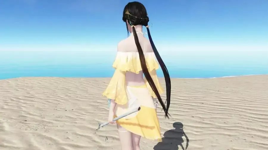 《天涯明月刀》2019泳装浪花一朵朵外观预览