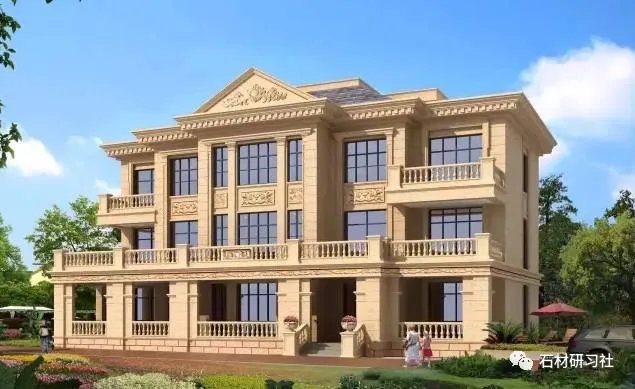 这些全石材别墅设计，每一栋都是精品