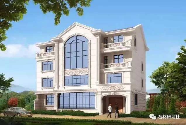 这些全石材别墅设计，每一栋都是精品