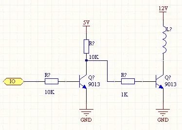 三极管开关电路