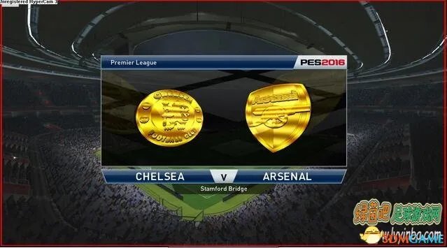 实况足球2016 英超3D黄金版队徽 PES2016队徽MOD