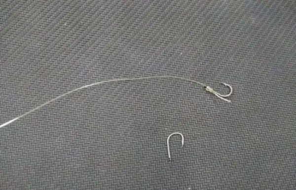 怎么绑鱼钩图解