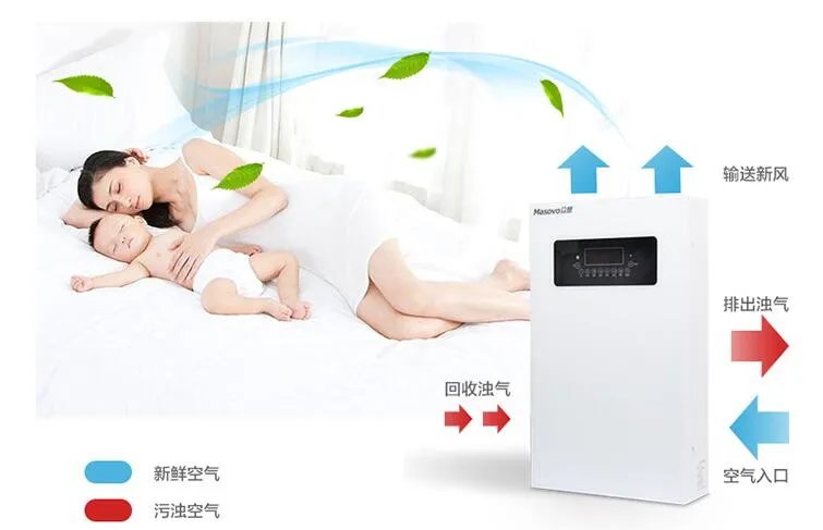 众想壁挂式新风机优点大揭秘