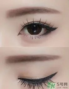 双眼皮眼线的画法 双眼皮眼线怎么画好看图解