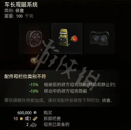 《坦克世界》车长观瞄有用吗？车长观瞄攻略