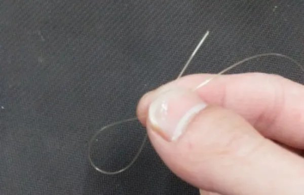 怎么绑鱼钩图解