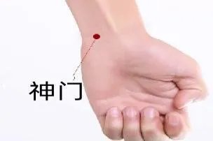 神门安眠的准确位置图