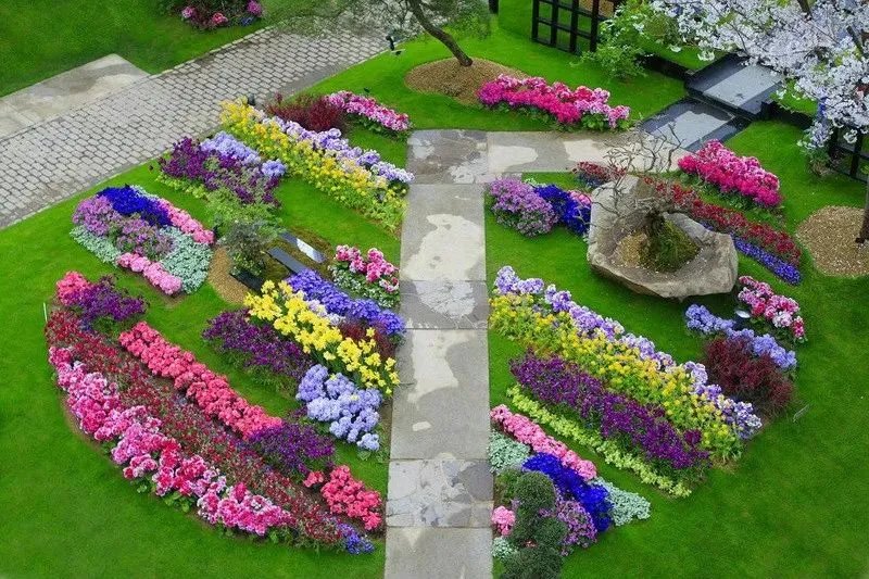 原创:花境按植物材料的分类及各自优缺点