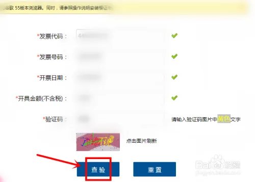 国税发票查询真伪查询