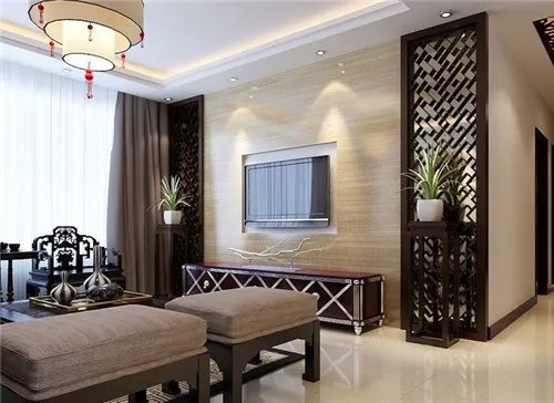 电视墙一般用什么材料 客厅电视墙装修图片欣赏