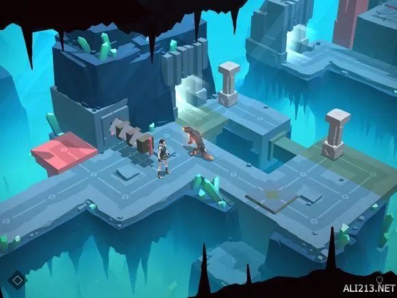 《劳拉GO》水晶洞穴通过玩法 火焰洞穴水晶洞穴怎么过