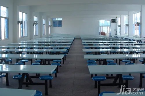 食堂餐桌椅怎么样     食堂餐桌椅尺寸介绍